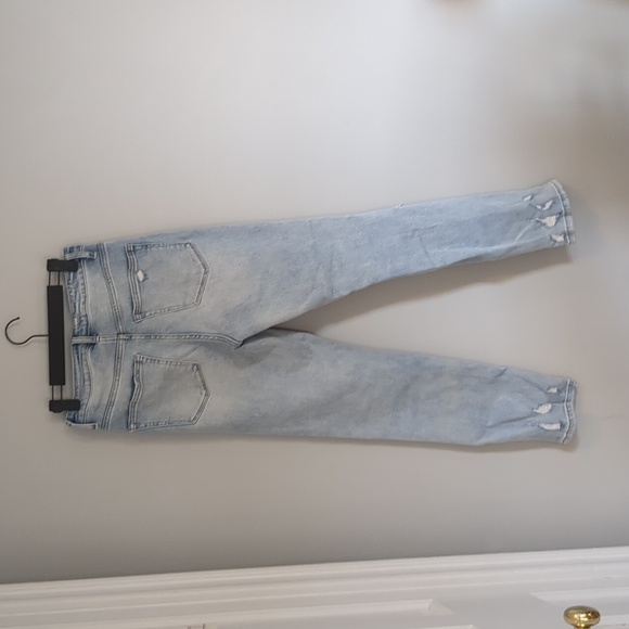 Altar'd State light wash distressed jeans - Picture 2 of 4